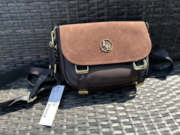 Torebka Laura Biaggi w odcieniu brązu - obrazek 8